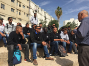 اللد: وفد من جمعية نجوم الصحراء في النقب يزور المدينة 